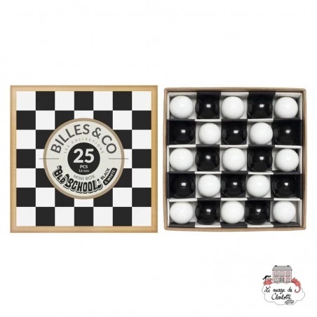 Marbles Box - Old School - Mini Box - B&C-MINIBOX-09 - Billes & Co. - Marble Games - Le Nuage de Charlotte