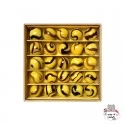 Marbles Box - Banana Twist - Uni Box - B&C-UNIBOX-01 - Billes & Co. - Marble Games - Le Nuage de Charlotte