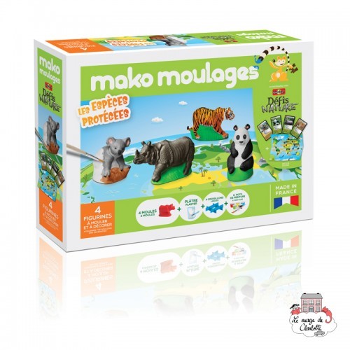 mako moulages - Protected species - MAK-39061 - Mako Créations - Plaster casts - Le Nuage de Charlotte