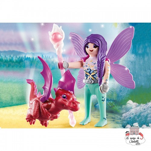 playmobil - Fairy with Baby Dragon - PLA-70299 - Playmobil - Playmobil - Le Nuage de Charlotte