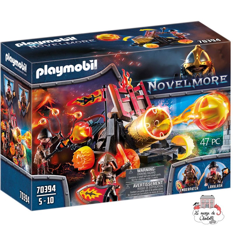 playmobil - Novelmore - Burnham Raiders Lava Catapult - PLA-70394 - Playmobil - Playmobil - Le Nuage de Charlotte