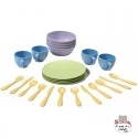 Green Toys Dish Set - GRT-DSH01R - Green Toys - Kitchens and stores - Le Nuage de Charlotte