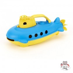 Green Toys Submarine - yellow handle - GRT-SUBY1033 - Green Toys - Boats - Le Nuage de Charlotte