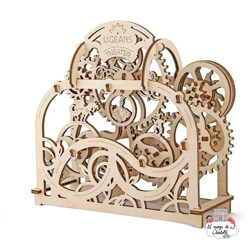 Théâtre – Puzzle Mécanique - UGE-4820184120174 - UGears - Puzzles 3D - Le Nuage de Charlotte