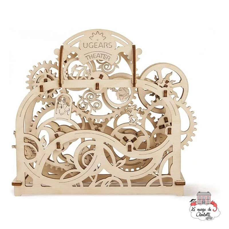Théâtre – Puzzle Mécanique - UGE-4820184120174 - UGears - Puzzles 3D - Le Nuage de Charlotte