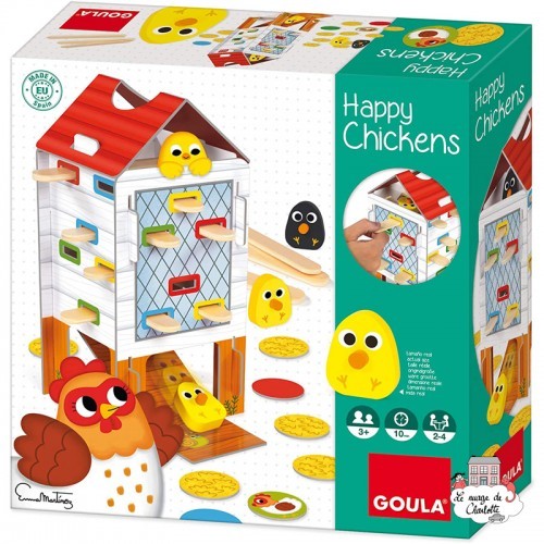 Happy Chicken - GOU-53170 - Goula - Jeux de société - Le Nuage de Charlotte