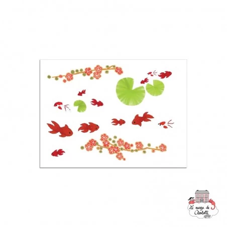 Mini Goldfish - SIO-MGOLDF - Sioou - Temporary Tattoos - Le Nuage de Charlotte