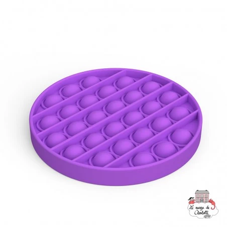 Fidget Game Pop It - Rond - Mauve - LJA-001RM - Les Jouets d'Antoine - Jouets d'activité - Le Nuage de Charlotte