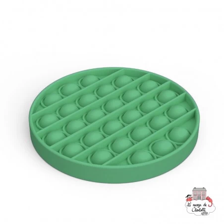 Fidget Game Pop It - Round - Green - LJA-001RV - Les Jouets d'Antoine - Activity Toys - Le Nuage de Charlotte