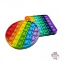 Fidget Game Pop It - Round - Rainbow - LJA-001RR - Les Jouets d'Antoine - Activity Toys - Le Nuage de Charlotte