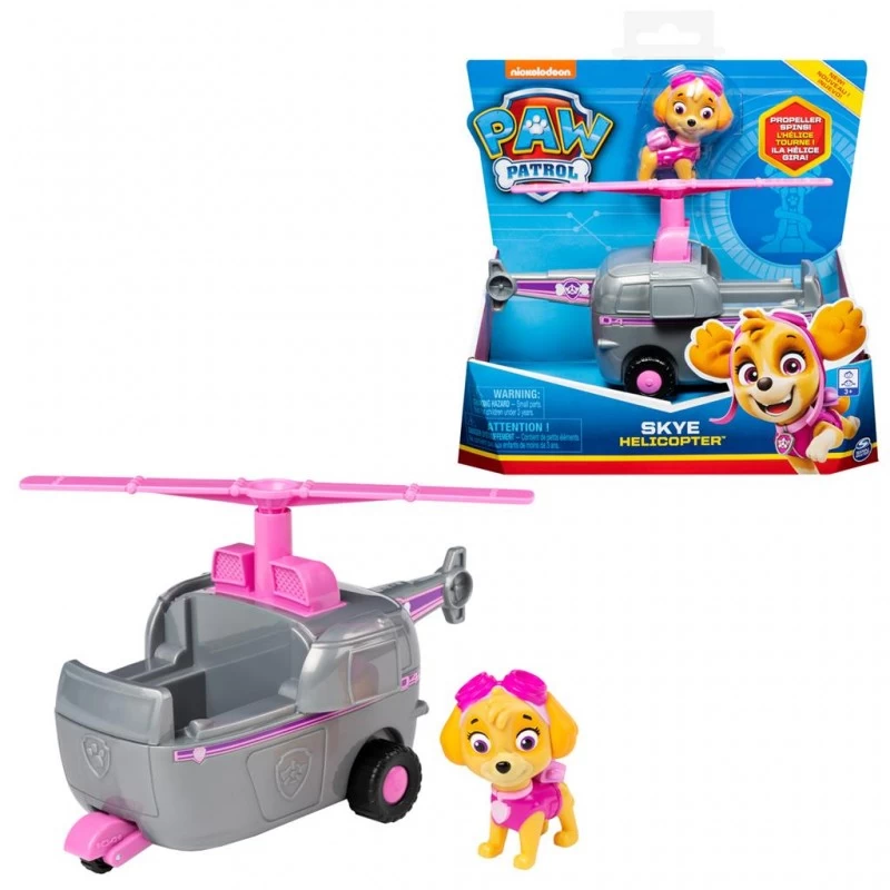 Paw Patrol - Skye and her Helicopter - SPM-20145142 - Spin Master - Paw Patrol - Le Nuage de Charlotte