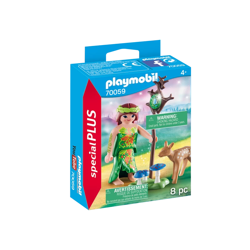 playmobil - Fairy with Deer - PLA-70059 - Playmobil - Playmobil - Le Nuage de Charlotte