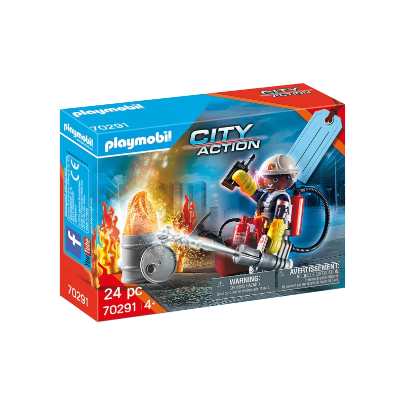 playmobil - Fire Rescue Gift Set - PLA-70291 - Playmobil - Playmobil - Le Nuage de Charlotte