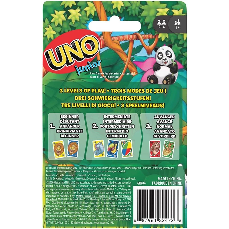 UNO junior - MTL-PIX764 - Mattel - Playing Cards - Le Nuage de Charlotte