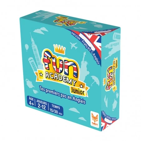 Fun Academy Junior - TOP-TOPI91193 - Topi Games - Jeux de société - Le Nuage de Charlotte