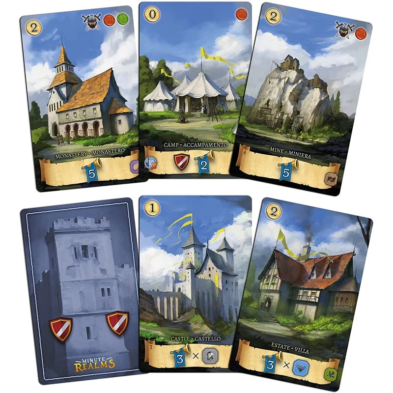 Minute Realms - DVG-191185 - dV Giochi - Board Games - Le Nuage de Charlotte