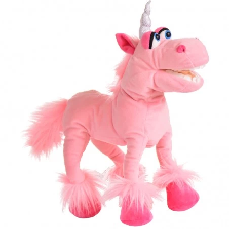 Pink Unicorn - LPS-W839 - Living Puppets - Hand Puppets - Le Nuage de Charlotte