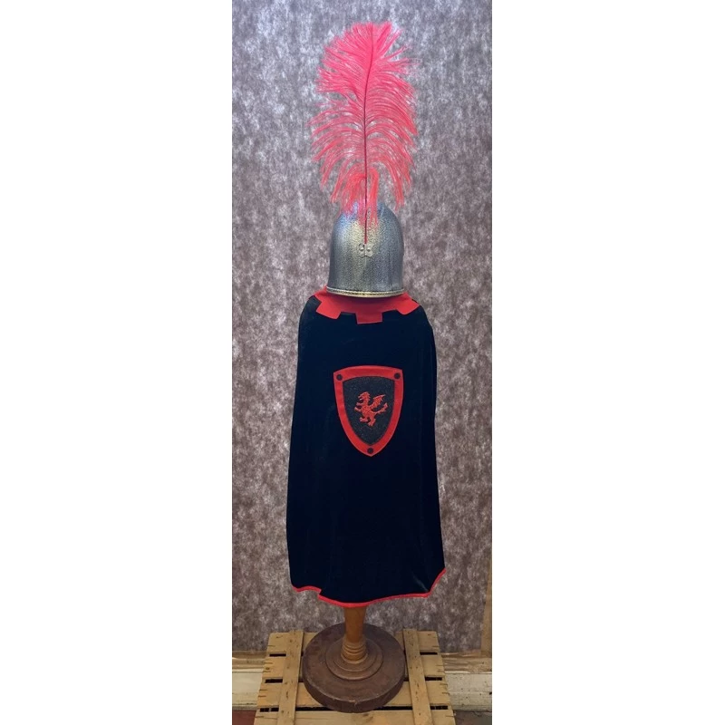 Black Kamelot cape - KMT-ST505 - Kàlid Medieval Toys - Disguises - Le Nuage de Charlotte