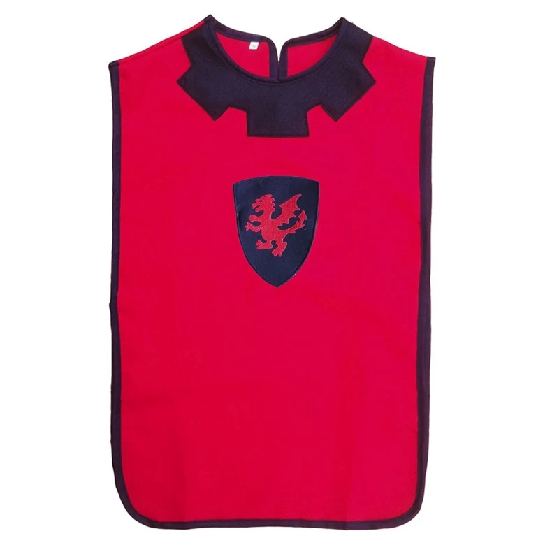 Kamelot red tunic - KMT-ST805-5-6 - Kàlid Medieval Toys - Disguises - Le Nuage de Charlotte