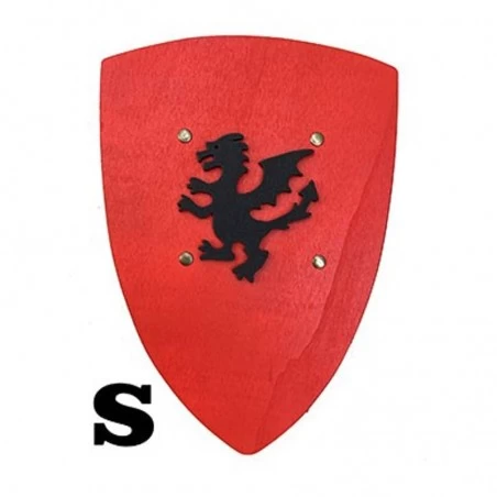Red Kamelot shield (small) - KMT-ST535 - Kàlid Medieval Toys - Disguises - Le Nuage de Charlotte