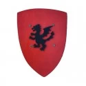 Red Kamelot shield (grand) - KMT-ST601 - Kàlid Medieval Toys - Disguises - Le Nuage de Charlotte