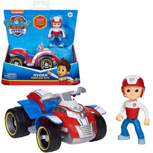overlap lemmer Accord Acheter Paw Patrol - Ryder Rescue ATV - Figures and accessories - S...