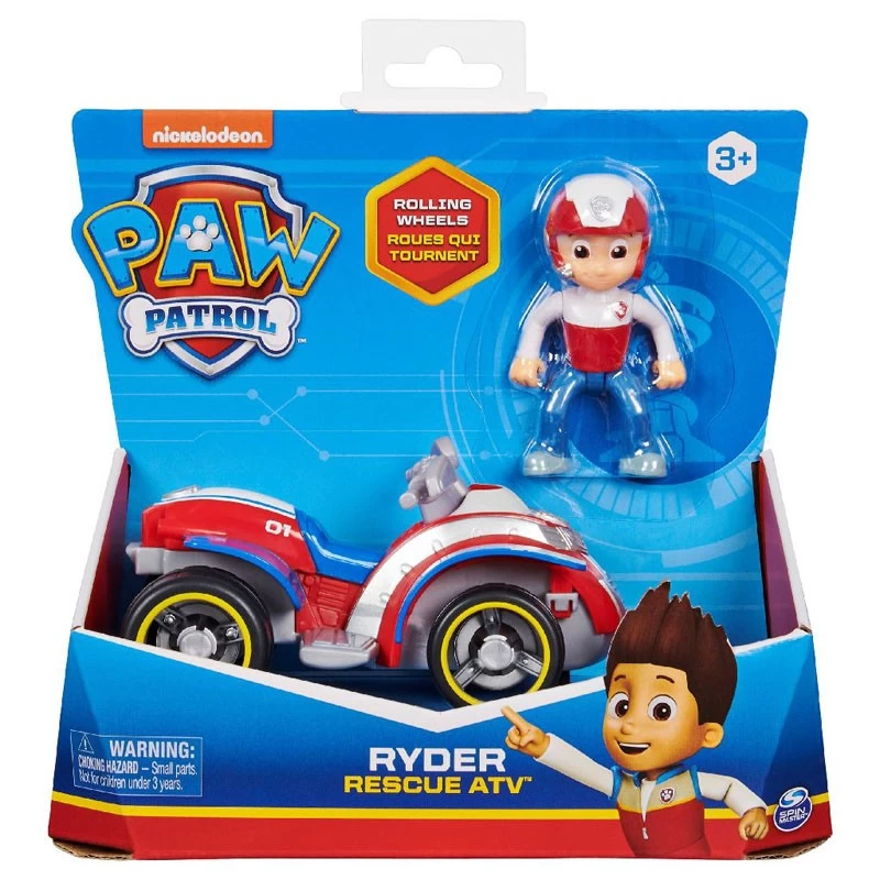 Paw Patrol - Ryder Rescue ATV - SPM-20133388 - Spin Master - Paw Patrol - Le Nuage de Charlotte