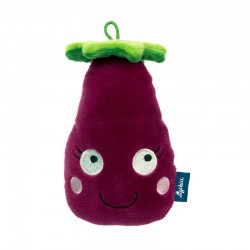 Grasp toy squeaker crinkle eggplant - SIG-42609 - sigikid - And the others... - Le Nuage de Charlotte