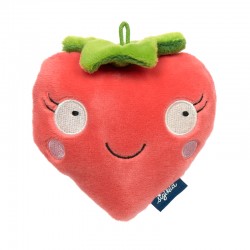 Soft toy strawberry, rattle & crinkle foil grasp toy - SIG-42611 - sigikid - And the others... - Le Nuage de Charlotte