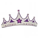 Couronne en feutre - gris / violet - KMT-ST656 - Kàlid Medieval Toys - Déguisements - Le Nuage de Charlotte