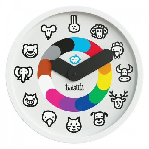 Twistiti Horloge - Animals - TWI-WS22 - Twistiti - Clocks & Alarm Clocks - Le Nuage de Charlotte