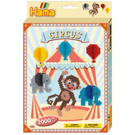 Midi Bead Kit - Circus - HAM-3442 - Hama - Ironing Beads - Le Nuage de Charlotte
