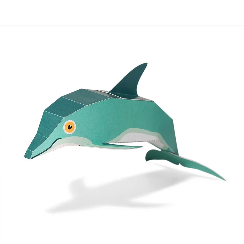 Marine Animals Paper Toys - PUK-26243 - Pukaca - Maquettes en carton - Le Nuage de Charlotte