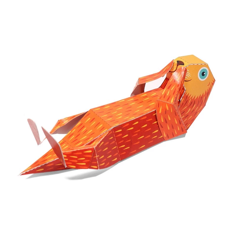 Marine Animals Paper Toys - PUK-26243 - Pukaca - Maquettes en carton - Le Nuage de Charlotte