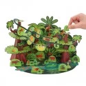 Tropical Forest Paper Toy - PUK-28206 - Pukaca - Maquettes en carton - Le Nuage de Charlotte