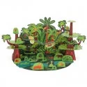 Tropical Forest Paper Toy - PUK-28206 - Pukaca - Maquettes en carton - Le Nuage de Charlotte
