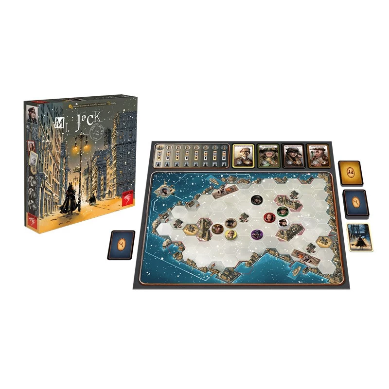 Mr. Jack - New York - Revised Edition - HUR-760032 - Days of Wonder - Board Games - Le Nuage de Charlotte