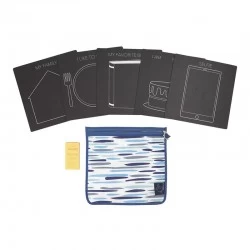 Bored Boards Set - Selfie - JJB-2621042 - Jaq Jaq Bird - Drawing boards and slates - Le Nuage de Charlotte