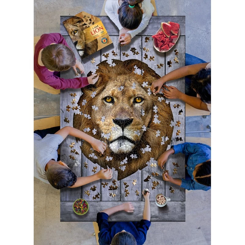 I AM - Lion - MDC-5123001 - MaDDCaPP - Puzzles for the bigger ones - Le Nuage de Charlotte
