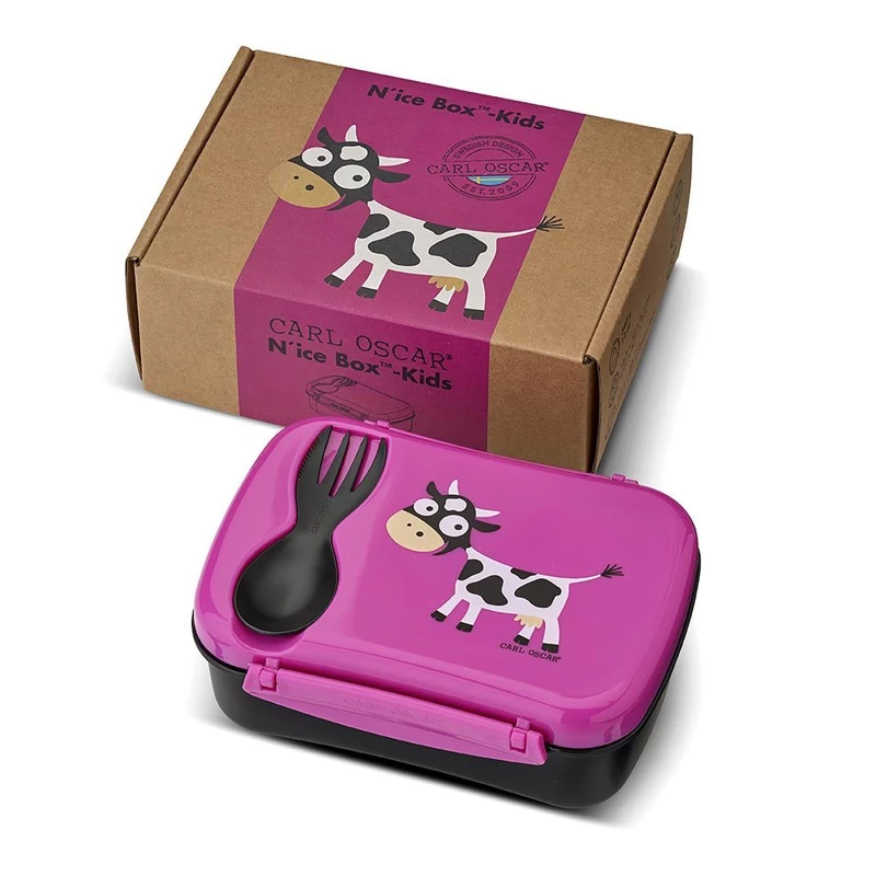 N'ice Box Boîte à tartine 0,6l + Cooling pack - Violet - CAO-106102 - Carl Oscar - Boîte à tartine, snack - Le Nuage de Charl...