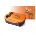 N'ice Box Lunchbox 0.6l + Cooling pack - Orange - CAO-106107 - Carl Oscar - Lunch box, snack - Le Nuage de Charlotte