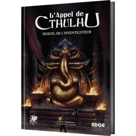 L'Appel de Cthulhu 7ème édition - Manuel de l'investigateur - EDG-EFCHCT02 - Edge - Role-Playing Games - Le Nuage de Charlotte