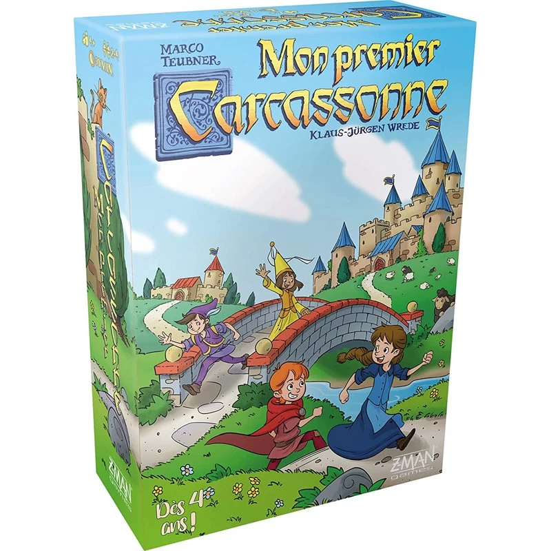 Mon Premier Carcassonne - ZMA-70095 - Z-Man - Board Games - Le Nuage de Charlotte