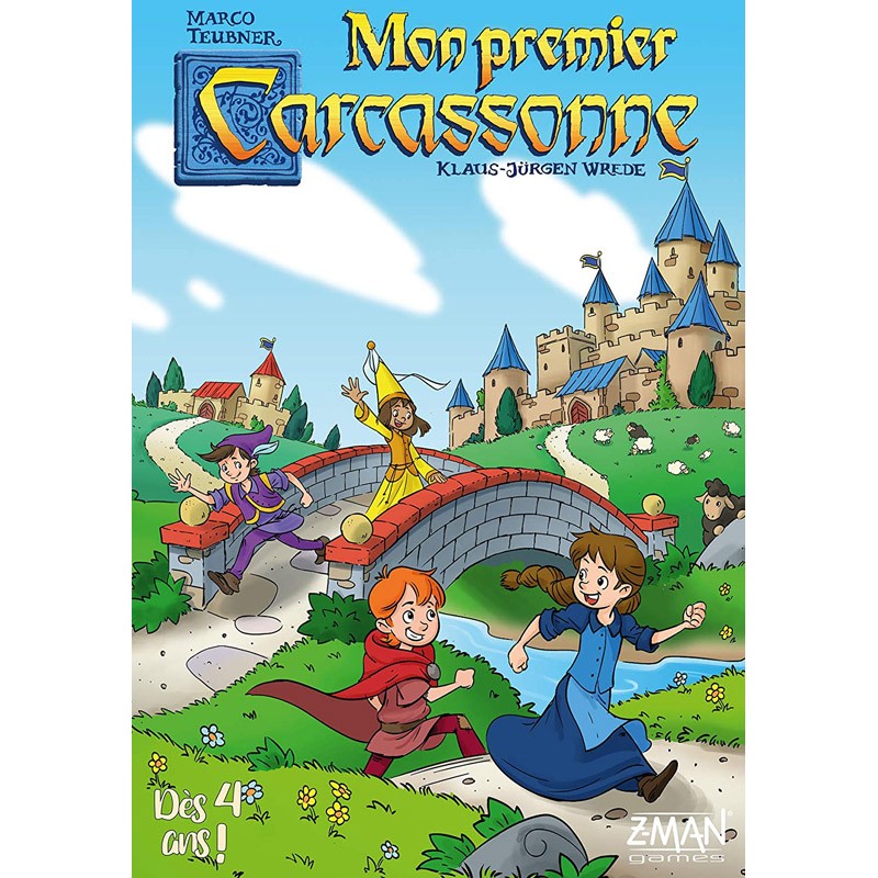 Mon Premier Carcassonne - ZMA-70095 - Z-Man - Board Games - Le Nuage de Charlotte