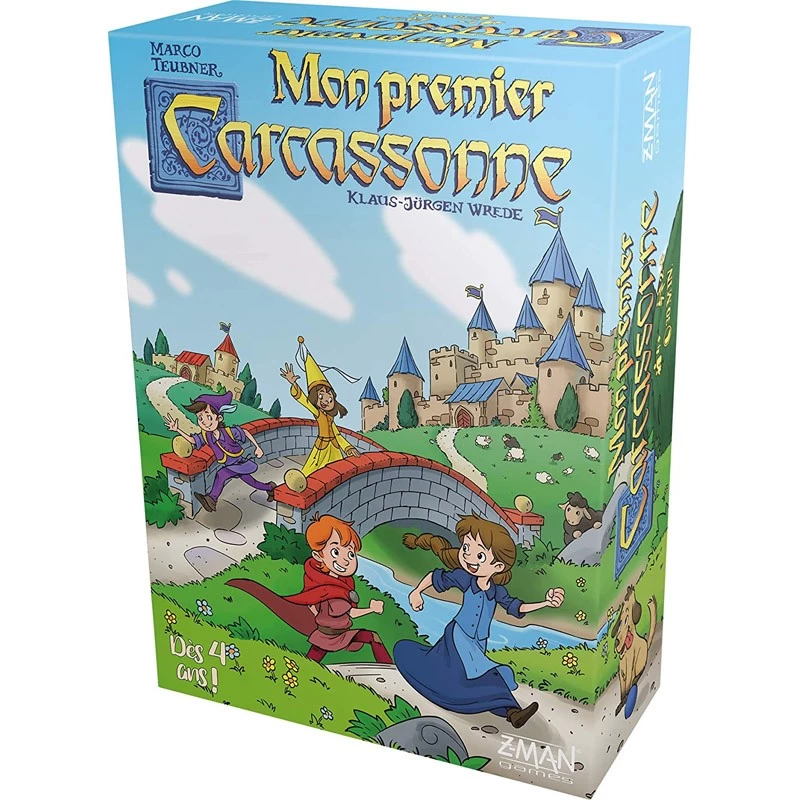 Mon Premier Carcassonne - ZMA-70095 - Z-Man - Jeux de société - Le Nuage de Charlotte