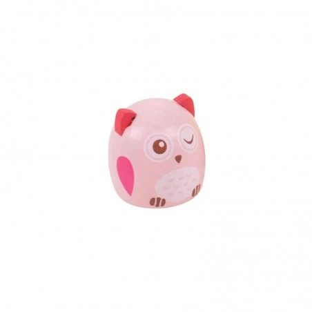 Owl Pencil Sharpeners - pink - BIG-BJ219r - Bigjigs - Pencil sharpeners - Le Nuage de Charlotte
