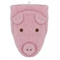 Gant de toilette cochon Sophie (grand) - FUR-562 - Fürnis - Marionnettes de bain - Le Nuage de Charlotte