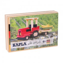 Kapla Coffret Tracteur - KAP-COF2 - Kapla - Blocs et planchettes de bois - Le Nuage de Charlotte
