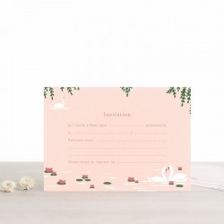 Thalie invitation set - ATB-1809INV03 - Atelier Bobbie - Invitation cards - Le Nuage de Charlotte