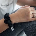Chouchou Bellody en soie - Classic Black - BEL-HS-06A1A - Bellody - Elastiques pour cheveux - Le Nuage de Charlotte